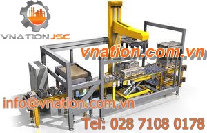 Cartesian robot / 4-axis / palletizing / industrial