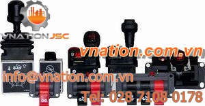 poppet pneumatic directional control valve / manual / 3-way