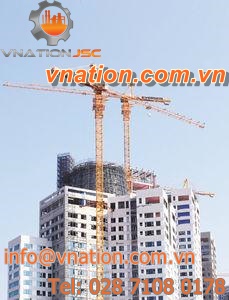 fixed crane / tower / construction / lifting