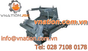 magnetic separator / particle / for recycling / for the mining industry