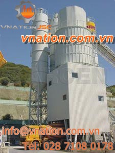 granulates silo / for precast concrete