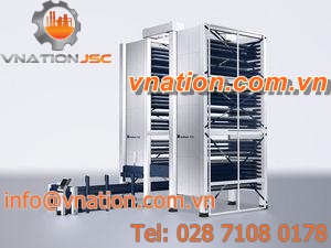 compact automatic storage system / for sheet metal