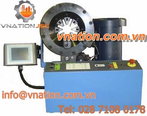 wire crimping machine / automatic / hydraulic