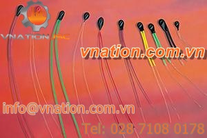 NTC thermistor / miniature / epoxy-encapsulated