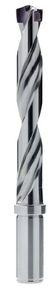 solid drilling tool / for titanium / carbide / helical