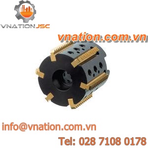 thread milling cutter / high helix / shell-end / indexable insert