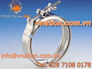 band hose clamp / bolt / stainless steel / T