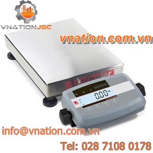benchtop scales / with LCD display / stainless steel / IP67