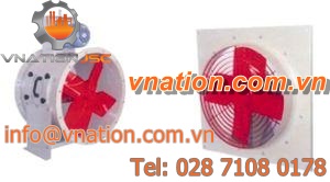 axial fan / cooling / belt-driven / industrial