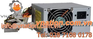 AC/DC power supply / closed frame / with overcurrent protection / for IPC