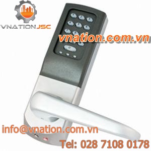 13-keys keypad / panel-mount / compact / for access control