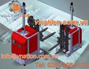 battery-powered forklift / LGV / for heavy loads / counterbalanced