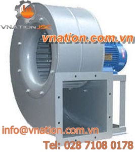 centrifugal fan / ventilation / with forward-curved blades / high-flow