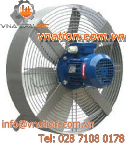 axial fan / ventilation / low-noise / steel