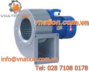 sirocco fan / for fume extraction / with forward-curved blades / steel