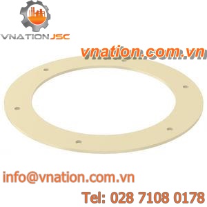 circular seal / flange / silicone / NBR