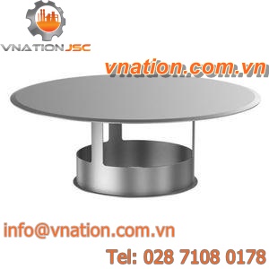 round cap / stainless steel / protective