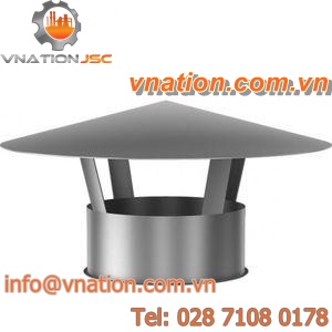 conical cap / stainless steel / protective