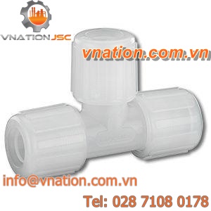 weld fitting / PFA / for tubes