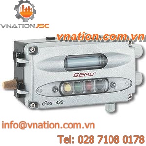 digital valve positioner / electro-pneumatic / smart
