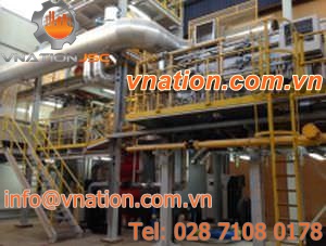 immersion heater / for foundry sand / natural gas / convection