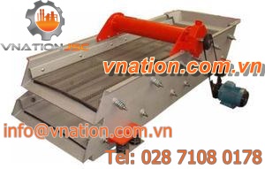vibrating screener / for bulk materials / sorting / for mining