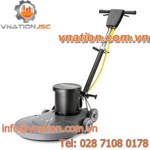 manually-controlled polishing machine / for floors