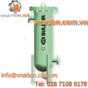 air filter / compressed air / flange / pressure