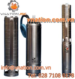water pump / centrifugal / submersible / stainless steel