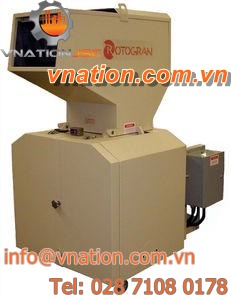 blade plastic granulator / for plastics recycling