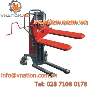 electric pallet truck / stand-on / multifunction / loading