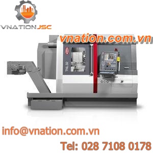 CNC lathe / vertical / high-precision / compact