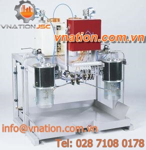 foundry sand mixer-dispenser / volumetric / screw