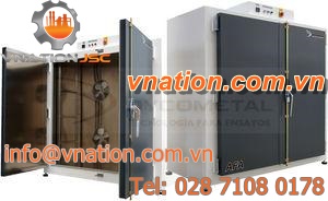 heat treatment oven / truck-in / electric resistance / forced convection