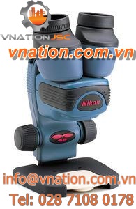 stereo microscope / compact / portable