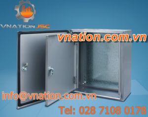 stainless steel enclosure / with inner door / not specified