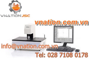 film thickness measuring machine / for sheet materials / for paper