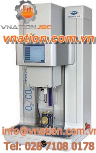 gas analyzer / beverage / oxygen / carbon dioxide