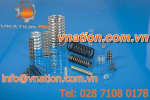 compression spring / wire / oil