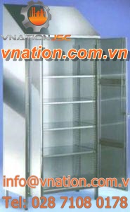 shelf cabinet / stainless steel / industrial