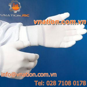 laboratory gloves / chemical protection / nylon / polyester