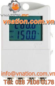 temperature data-logger / multi-channel / Ethernet / with screen