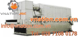 fluidized bed dryer / cooler / with belt conveyor