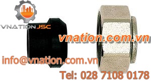 hexagonal plug / male / stainless steel