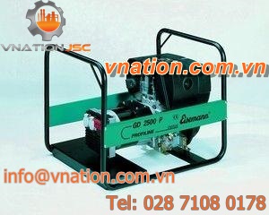 single-phase generator set / diesel / portable / water-cooled