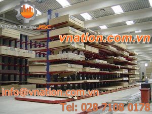 cantilever shelving / for long items