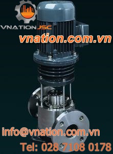 slurry pump / magnetic-drive / centrifugal / vertical