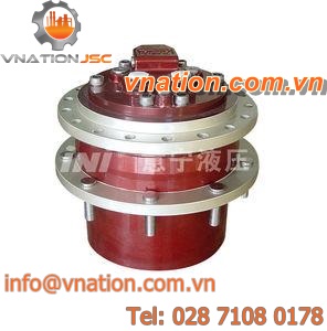 planetary gear reducer / coaxial / for wheel and track drives / high-load-capacity