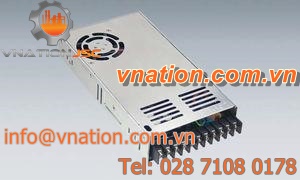 AC/DC power supply / dual-output / with power factor correction (PFC) / closed frame