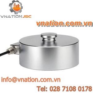 compression load cell / button type / stainless steel / small